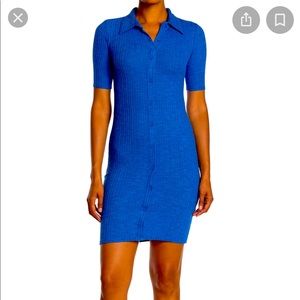 Short sleeve button down dress